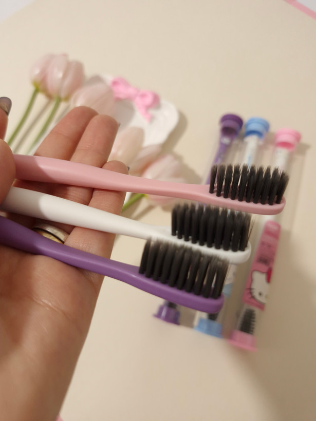 مسواک بچگانه نانو ذغالی طرح کرومی (سانریو)