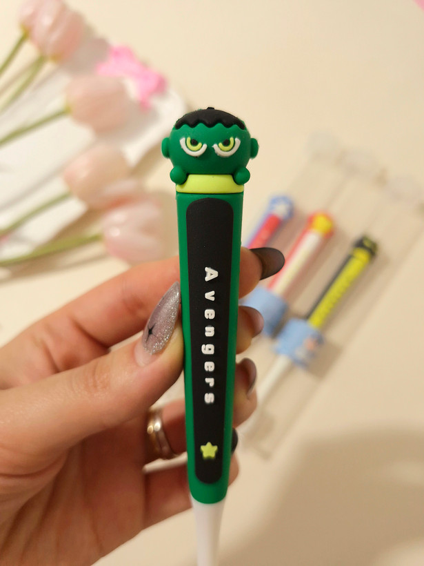 مسواک بچگانه نانو ذغالی طرح سوپرقهرمانان (مرد عنکبوتی ، هالک و...)